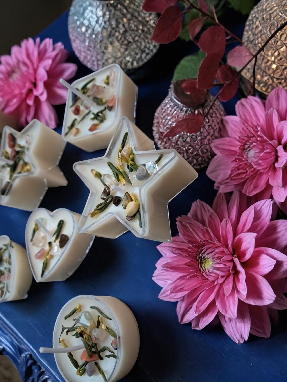 Hand crafted, Wicked Worthy Wax, Shock me Chakra tealights - Picture 4 of 4